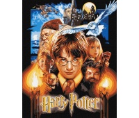 Malowanie po numerach IDEYKA, 40x50cm, metallic, Harry Potter: Plakat, 1 szt., Produkty kreatywne, Artykuły szkolne