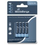 Batteries MEDIARANGE Premium Alkaline, Micro, LR03, 1.5V, blister, 4 pcs.