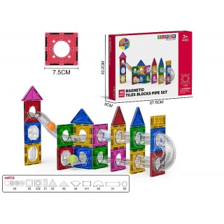 KLOCKI MAGNETYCZNE; 12/24, Klocki, Zabawki