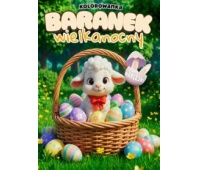 BARANEK WIELKANOCNY Z NAKLEJKAMI 0880
