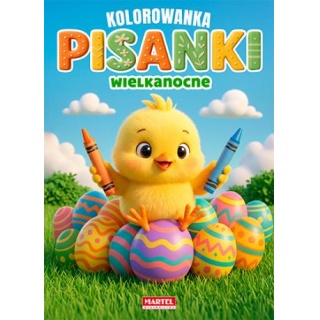 PISANKI WIELKANOCNE, Kolorowanki, Książeczki
