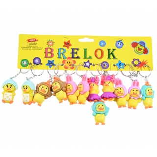 BRELOK KACZKA 2497, Breloki, Zabawki