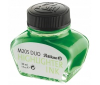 ATRAMENT PELIKAN 30ML FLUORESCENCYJNY ZIELONY, Wkłady, naboje, atramenty, Art. do pisania i korygowania