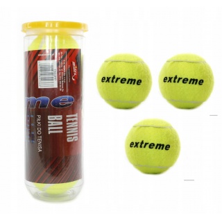 PIŁKI DO TENISA 3SZT TUBA 2368, Sport i rekreacja, Zabawki