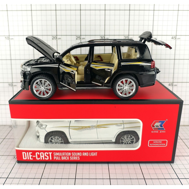 TOYOTA 1:24 ŚW/DŹ METAL 3404, Pojazdy, Zabawki