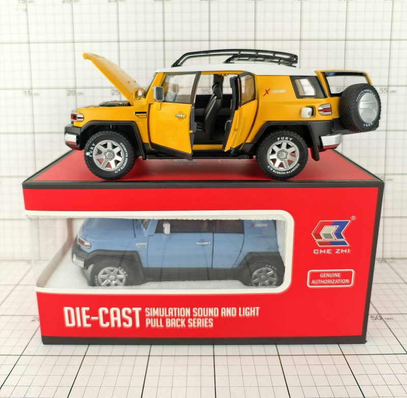 TOYOTA 1:24 ŚW/DŹ METAL 3497, Pojazdy, Zabawki