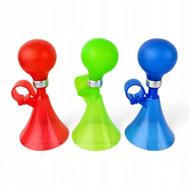 TRĄBKA ROWERKOWA KOLOROWA 4158, Sport i rekreacja, Zabawki