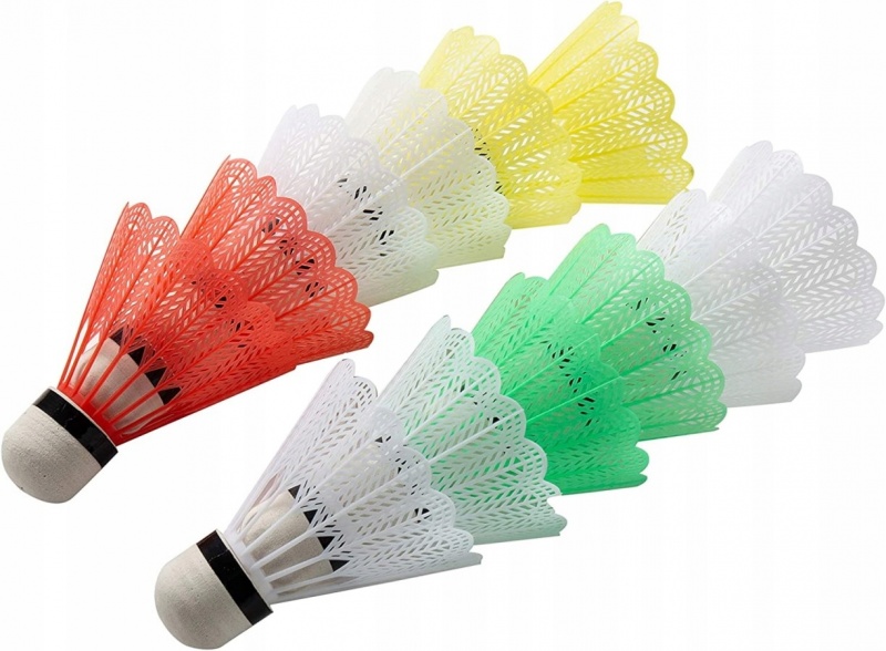 LOTKI DO BADMINTONA WTUBIE 12SZT. 6749, Sport i rekreacja, Zabawki