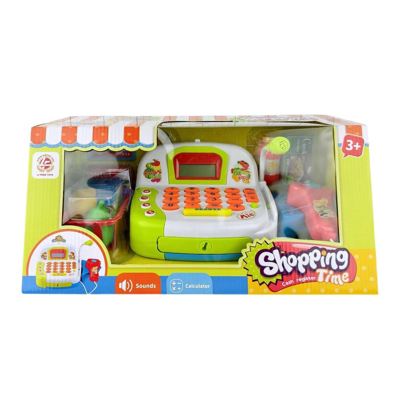 KASA NA BATERIE W PUDEŁKU 7984, Zabawki