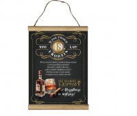 DYPLOM OKOLICZNOŚCIOWY "18" WY18, Upominki, Art. dekoracyjne i prezentowe