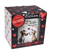 KUBEK OKOLICZNOŚCIOWY WALENTYNKA, Upominki, Art. dekoracyjne i prezentowe