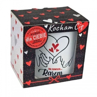 KUBEK OKOLICZNOŚCIOWY WALENTYNKA, Upominki, Art. dekoracyjne i prezentowe