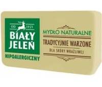 MYDŁO NATURALNE BIAŁY JELEŃ 100G., Mydła i dozowniki, Art. higieniczne i dozowniki