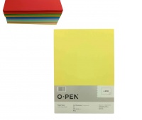 PAPIER KSERO A4 80g 250 ark MIX 10 KOL., Papier ksero kolorowy, Papier