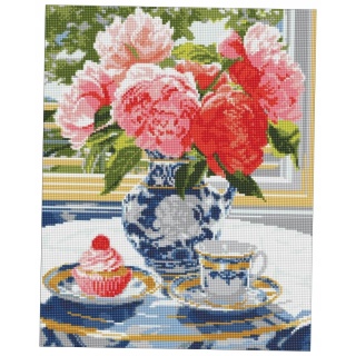 ZESTAW DO MOZ.DIAM.SŁODKA NIESPODZIANKA 40X50CM, Zestawy kreatywne, Art. kreatywne