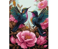 ZESTAW DO MAL.PO NUM. ELEGANCKI KOLIBER 40X50CM