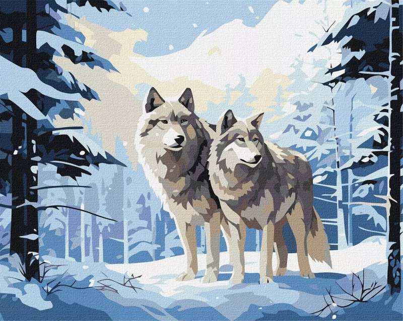 ZESTAW DO MAL.PO NUM. POŚWIĘCENIE 40X50CM, Zestawy kreatywne, Art. kreatywne