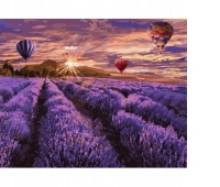 ZESTAW DO MAL.PO NUM. KWITNĄCA LAWENDA 40X50