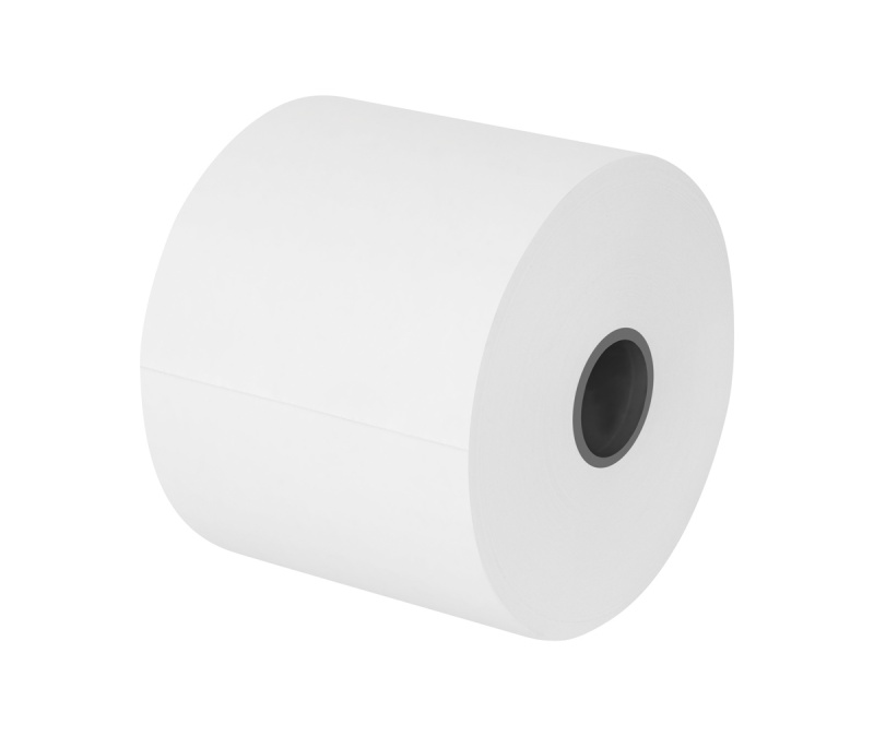 Thermal rolls OFFICE PRODUCTS, 57mm x 80m, 48 g/m&sup2; +/- 6, 6 pcs, white