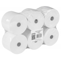 Thermal rolls OFFICE PRODUCTS, 57mm x 80m, 48 g/m&sup2; +/- 6, 6 pcs, white