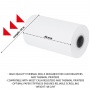 Thermal rolls OFFICE PRODUCTS, 80mm x 30m, 48 g/m&sup2; +/- 6, 10 pcs, white