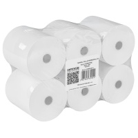 Thermal rolls OFFICE PRODUCTS, 80mm x 80m, 48 g/m&sup2; +/- 6, 6 pcs, white