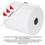 Thermal rolls OFFICE PRODUCTS, 80mm x 90m, 48 g/m&sup2; +/- 6, 6 pcs, white