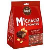 Cukierki czekoladowe WAWEL Michałki, klasyczne, 245g, Czekoladki, Artykuły spożywcze