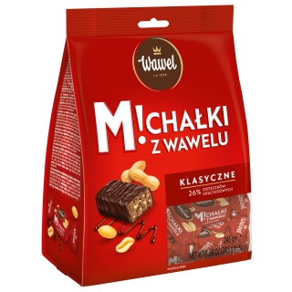 Cukierki czekoladowe WAWEL Michałki, klasyczne, 245g, Czekoladki, Artykuły spożywcze