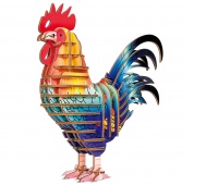 SKŁADANKA KOLOR DUŻY KOGUT DK, Kreatywne, Zabawki