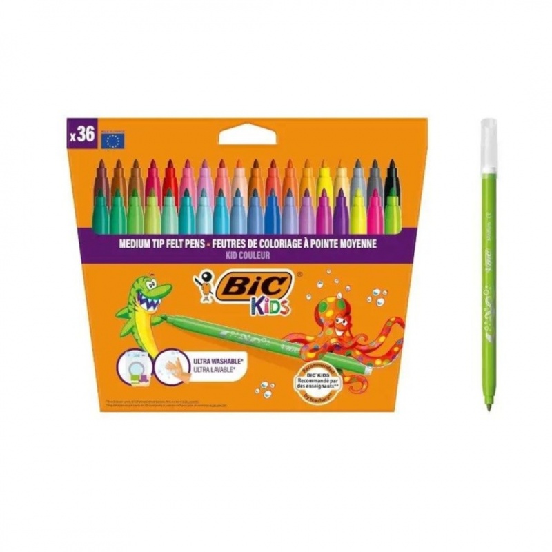 FLAMASTRY KID COLOUR 750 CBW36, Flamastry, Plastyka