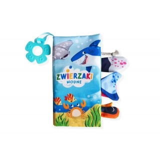 SENSORYCZNE. ZWIERZĘTA WODNE, Edukacyjne, Książeczki