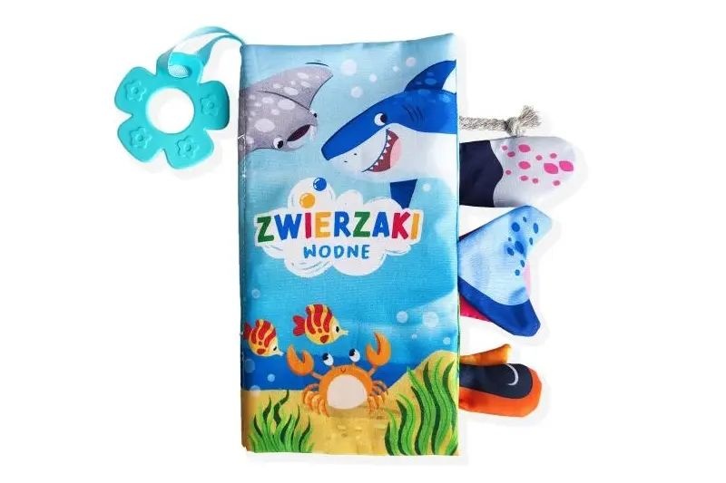 SENSORYCZNE. ZWIERZĘTA WODNE, Edukacyjne, Książeczki