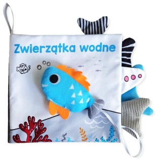 SENSORYCZNE. ZWIERZĘTA WODNE, Edukacyjne, Książeczki