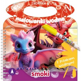 WODNE. SMOKI, Kolorowanki, Książeczki