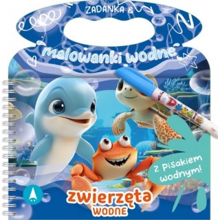 WODNE. ZWIERZĘTA WODNE, Kolorowanki, Książeczki