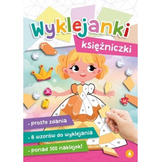 WYKLEJANKI KSIĘŻNICZKI, Kolorowanki, Książeczki