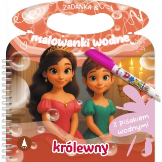 WODNE. KR&Oacute;LEWNY, Kolorowanki, Książeczki
