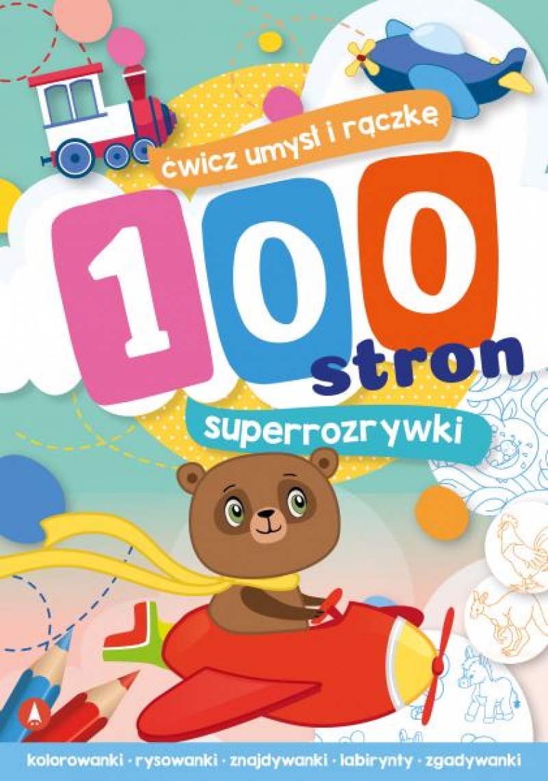 100 STRON SUPERROZRYWKI, Edukacyjne, Książeczki