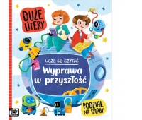 Uczę się czytać. Duże litery. Podział na sylaby