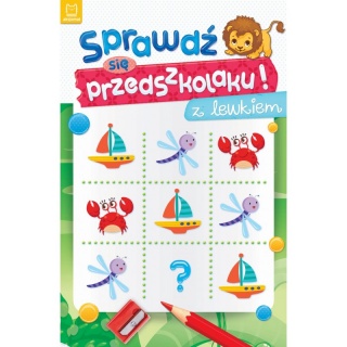 Sprawdź się przedszkolaku! z lewkiem, Edukacyjne, Książeczki