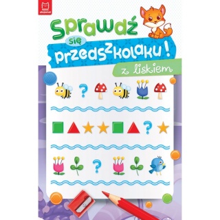 Sprawdź się przedszkolaku! z liskiem, Edukacyjne, Książeczki