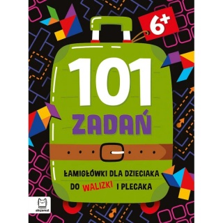 101 zadań. Łamigł&oacute;wki dla dzieciaka, Edukacyjne, Książeczki