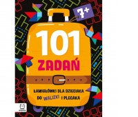 101 zadań. Łamigł&oacute;wki dla dzieciaka do walizki, Edukacyjne, Książeczki