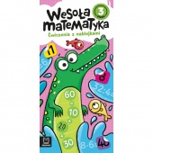 Wesoła matematyka. Ćwiczenia z naklejkami. Klasa 3, Edukacyjne, Książeczki
