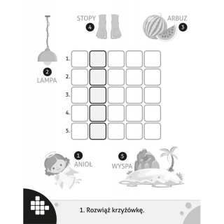 Gł&oacute;wkuję z oł&oacute;wkiem. Niebieska, Edukacyjne, Książeczki