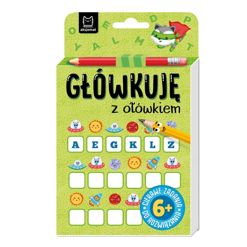 Gł&oacute;wkuję z oł&oacute;wkiem. Zielona, Edukacyjne, Książeczki