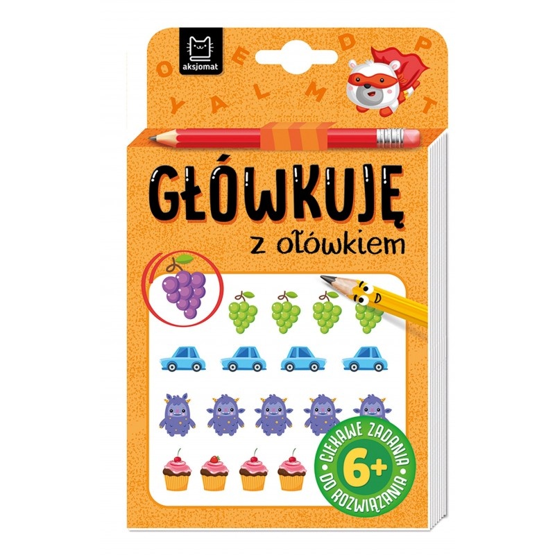 Gł&oacute;wkuję z oł&oacute;wkiem. Pomarańczowa, Edukacyjne, Książeczki