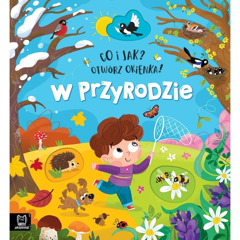 Co i jak? Otw&oacute;rz okienka! W przyrodzie, Do czytania, Książeczki