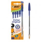 DŁUGOPIS CRISTAL NIEBIESKI 5szt., Długopisy, Art. do pisania i korygowania